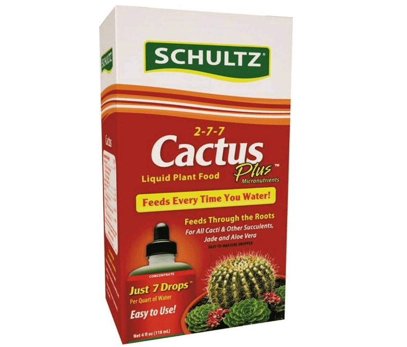 Schultz Cactus Plus 2-7-7 Liquid Plant Food, 4-Ounce, 3 Pack
