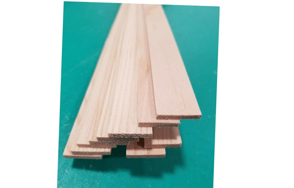 
Spruce 1/8 X 3/4 X 36" (7) 5539 Suitable Wood Pieces for Wood Crafts a