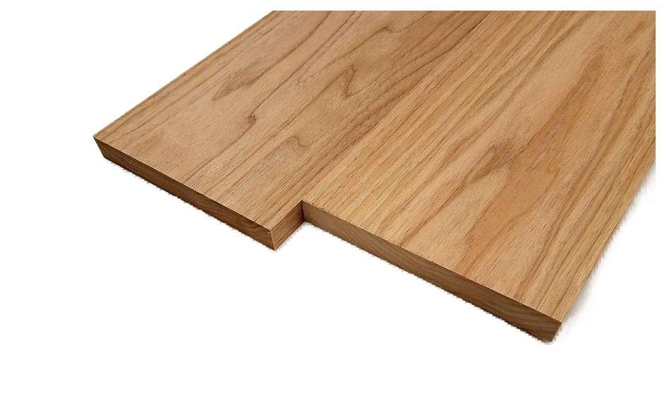  Butternut Lumber Board - 3/4" x 6" (2 Pcs) (3/4" x 6" x 12") Size:3/4" x 6" x 12" 