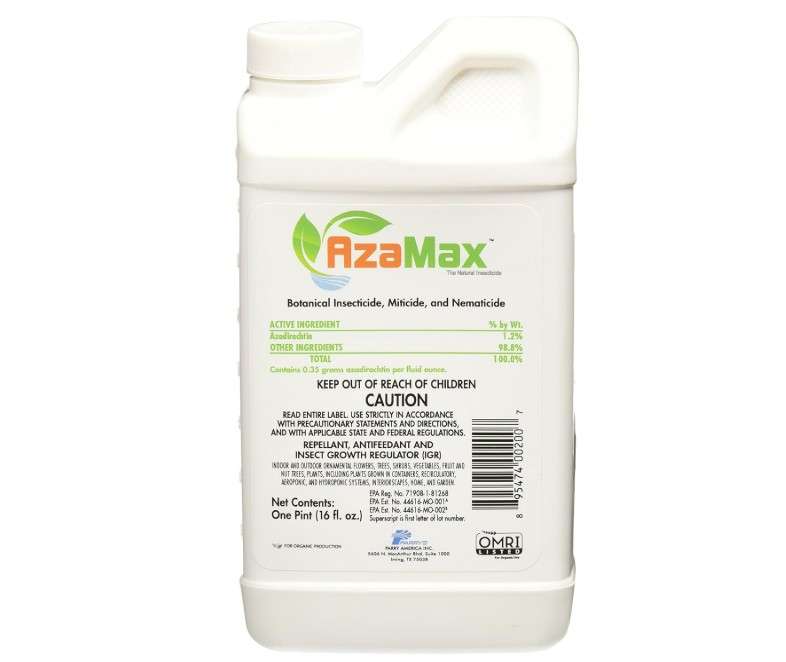 
General Hydroponics Azamax GH2007 Antifeedant and Insect Growth Regulator, 16 Ounce