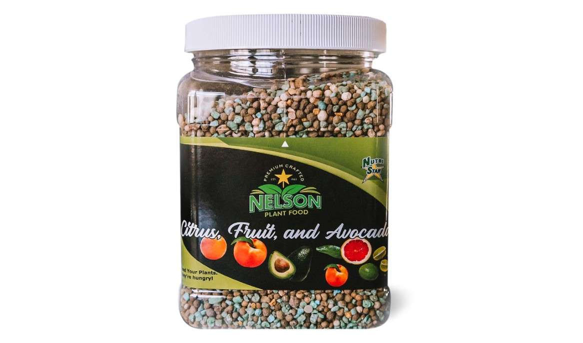 
Nelson - Citrus Fruit & Avocado Tree Plant Food for In-Ground, Containers, & Patios, Granular Fertilizer, NutriStar 12-10-10 (2 lb.)