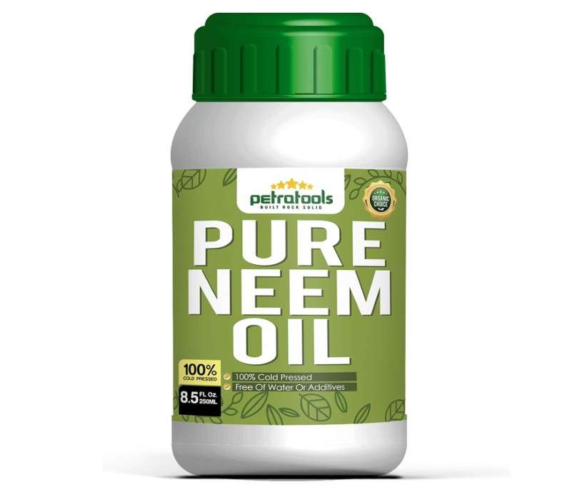 
Pure PetraTools Neem Oil for Plants - Organic Neem Oil Spray for Plants,100% Cold Pressed Neem Oil, Pure Neem Oil, All-Natural Neem Oil Concentrate Leaf