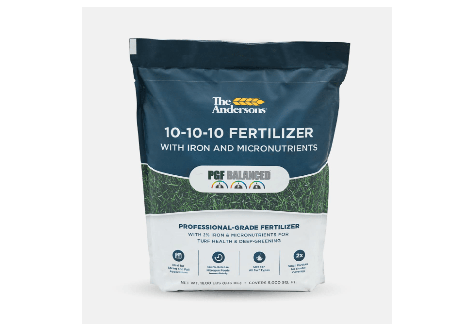  The Andersons PGF Balanced 10-10-10 Fertilizer with Micronutrients and 2% Iron (5,000