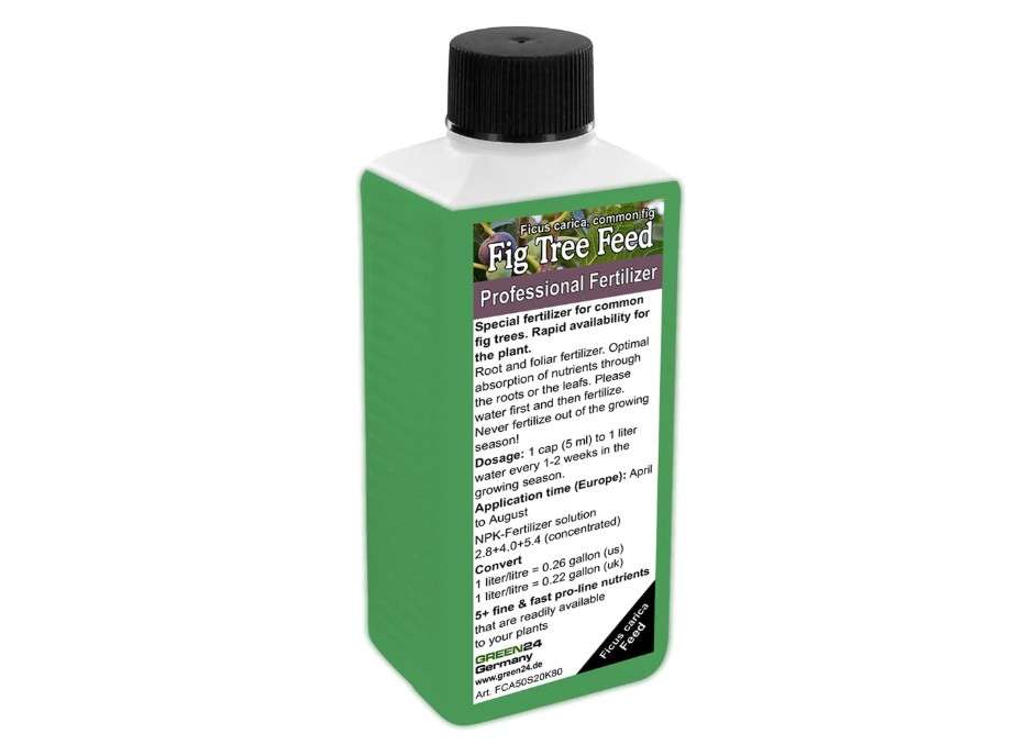  Fig Tree Liquid Fertilizer NPK for Common fig, Ficus carica, Mountain Fig, Rock Fig (Made in Germany)