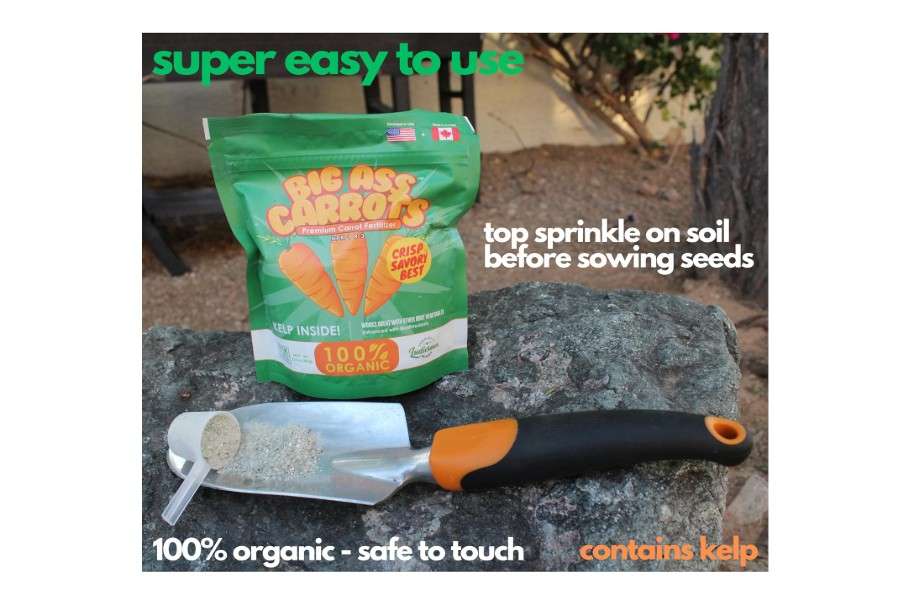  Big A Carrot Fertilizer and Root Vegetable Fertilizers – Premium Fertilizer for Carrots and Vegetable Garden – Organic Plant Food for Indoor and Outdoor Plants