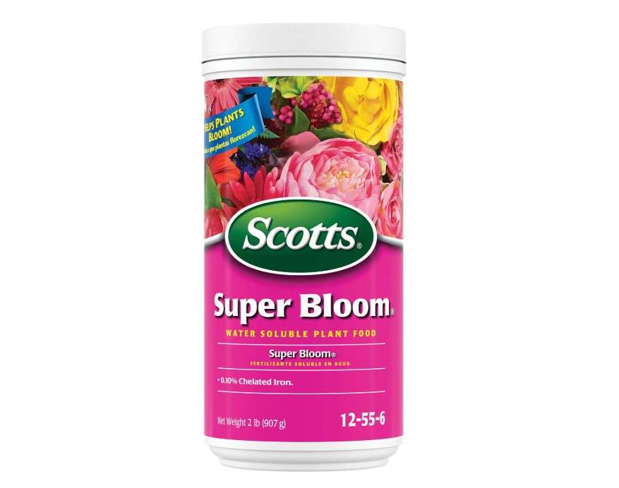 
Scotts Super Bloom Water Soluble Plant Food, 2 lb - NPK 12-55-6 - Fertilizer for Outdoor Flowers, Fruiting Plants, Containers and Bed Areas - Feeds Plants.