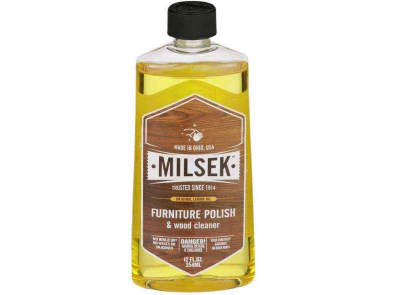  Milsek Furniture Polish and Wood Cleaner with Lemon Oil - Multipurpose Solution for Home Improvement from Hardwood Floors to Kitchen Cabinets
