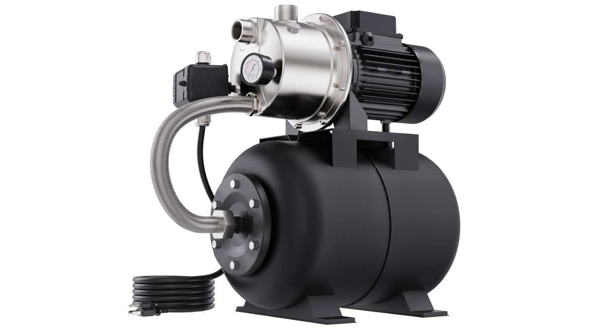 
Aquastrong 1.6 HP Shallow Well Pump with Pressure Tank, NSF Certified, 1320 GPH, 115V, Stainless Steel Irrigation Pump, Automatic Water Booster Jet Pump for