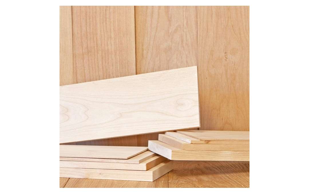  1/2” x 6” x 12” Alder Solid Hardwood Unfinished for Crafts, DYI, Scroll Saw, Woodworking and Laser Engraving (1pc)