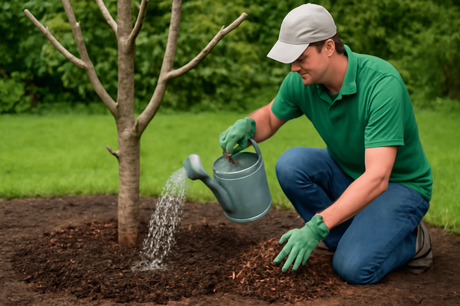Watering After Pruning 