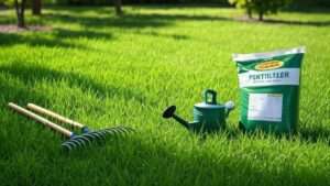 best fertilizer for tall fescue