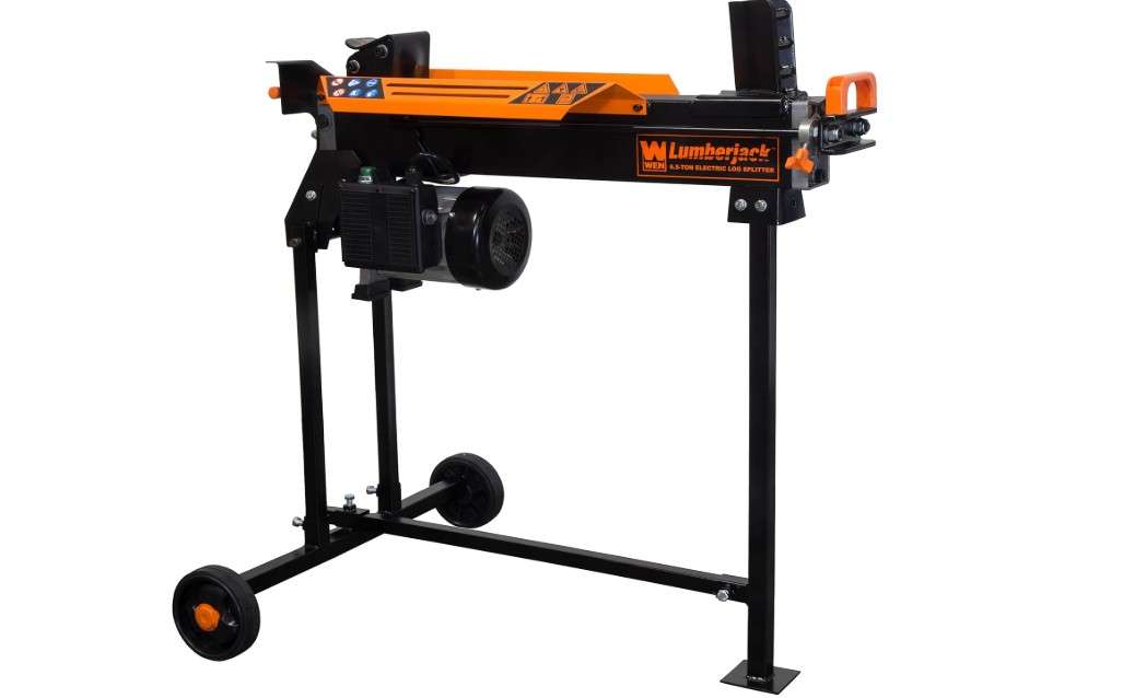 
WEN Electric Log Splitter, 6.5-Ton Capacity with Portable Stand (56208)