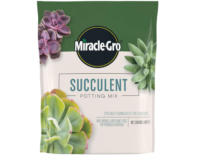 
Miracle-Gro Succulent Potting Mix, For Indoor Succulents, Aloe Vera and More, Made with Miracle-Gro Plant F