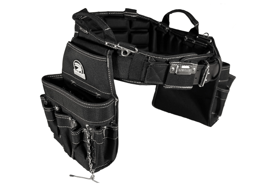 Gatorback B240 Electrician's Combo with Pro-Comfort Back Support Belt. Heavy Duty Ventilated Work Belt (Large 36-40 inches)