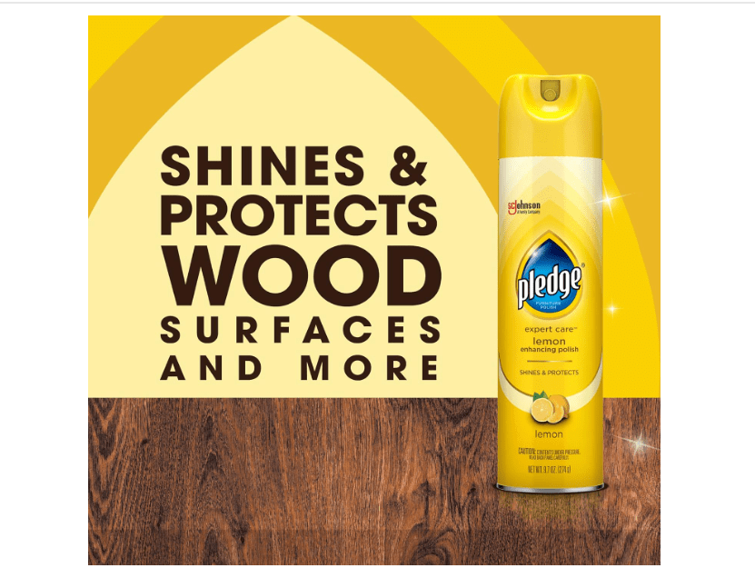 Pledge Enhancing Polish, Furniture & Wood Spray, L