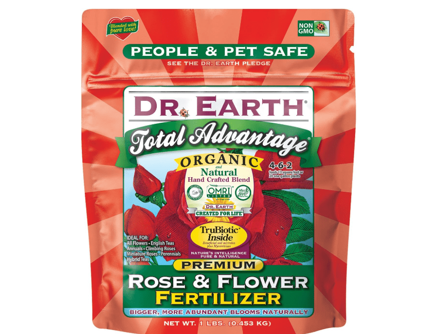 
Dr. Earth 72855 1 lb 4-6-2 MINIS Total Advantage Rose and Flower Fertilizer