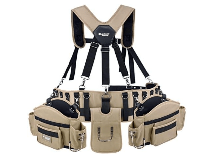 
JACKSON PALMER Professional Tool Belt - Comfort Rig Tan & Black