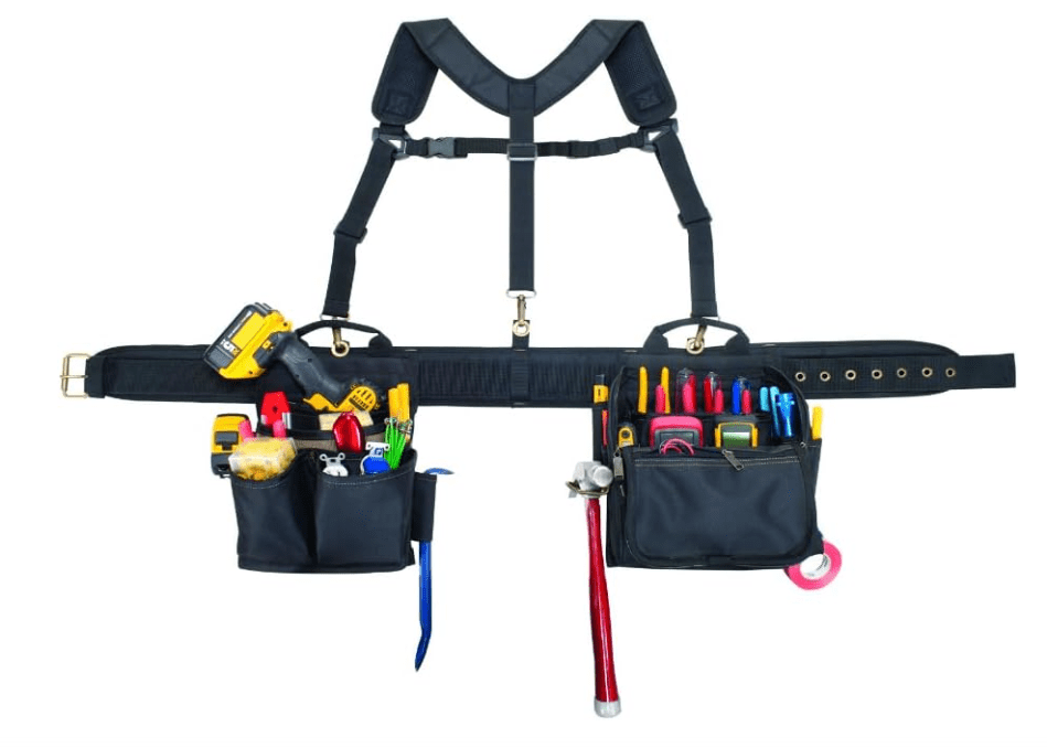 
CLC Custom Leathercraft 1608 Electrician's Comfort Lift Combo Tool Belt, 28 Pocket,Black