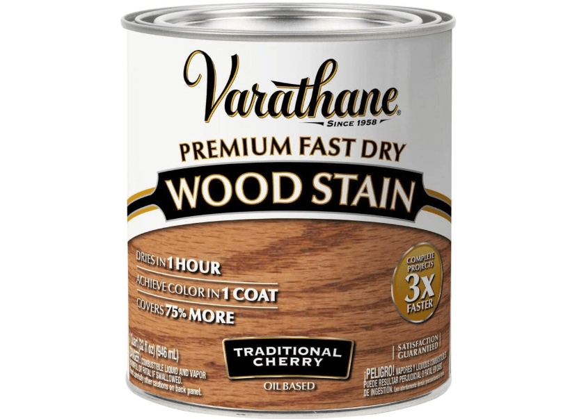 
Varathane Premium Fast Dry Wood Stain, Quart, Traditional Cherry