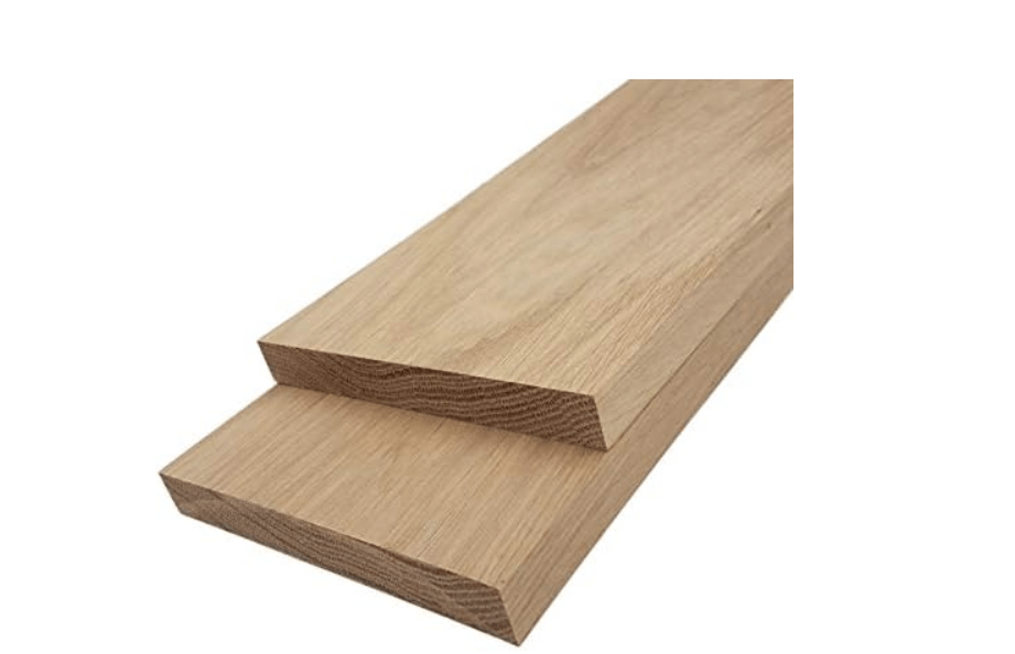 
Barrington Hardwoods White Oak Lumber Board - 3/4" x 6" (2 Pieces) (