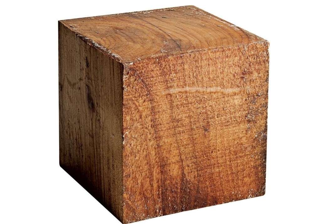 Plain Maple Turning Blank, 4x4x4