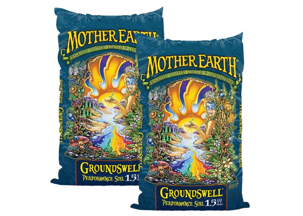 
Groundswell Performance Soil, All Purpose Potting Soil for Plants, Gardens, Raised Beds, Flowers, High Aeration Formula, 1.5 cu. ft. Each, (2-