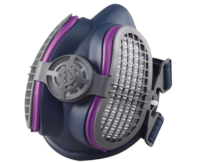 Miller LPR-100 Half Mask Respirator w/Odor Relief ML00995 M/L