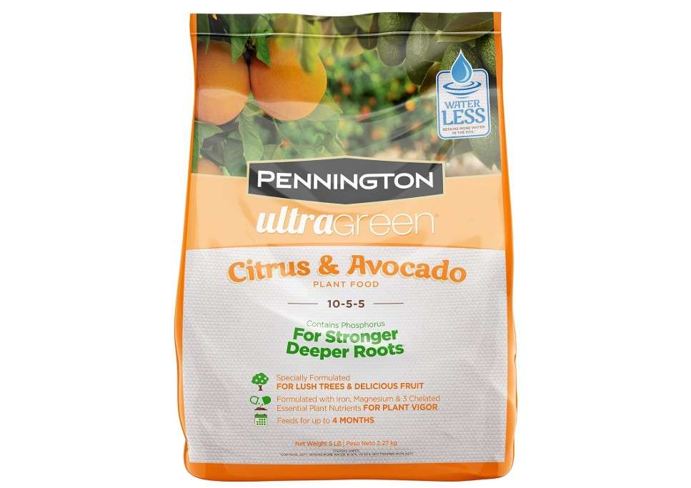 
Pennington 100525941 UltraGreen Citrus & Avocado 10-5-5 Plant Food, 5 lb
