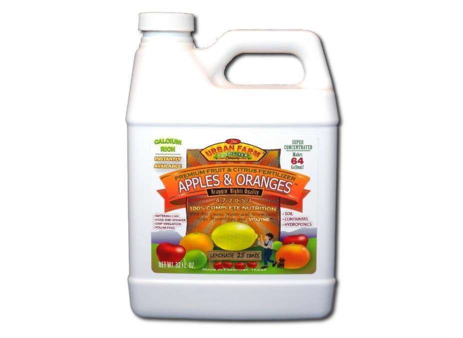 
Urban Farm Fertilizers Apples & Oranges Fruits and Citrus Fertilizer, 1 quart