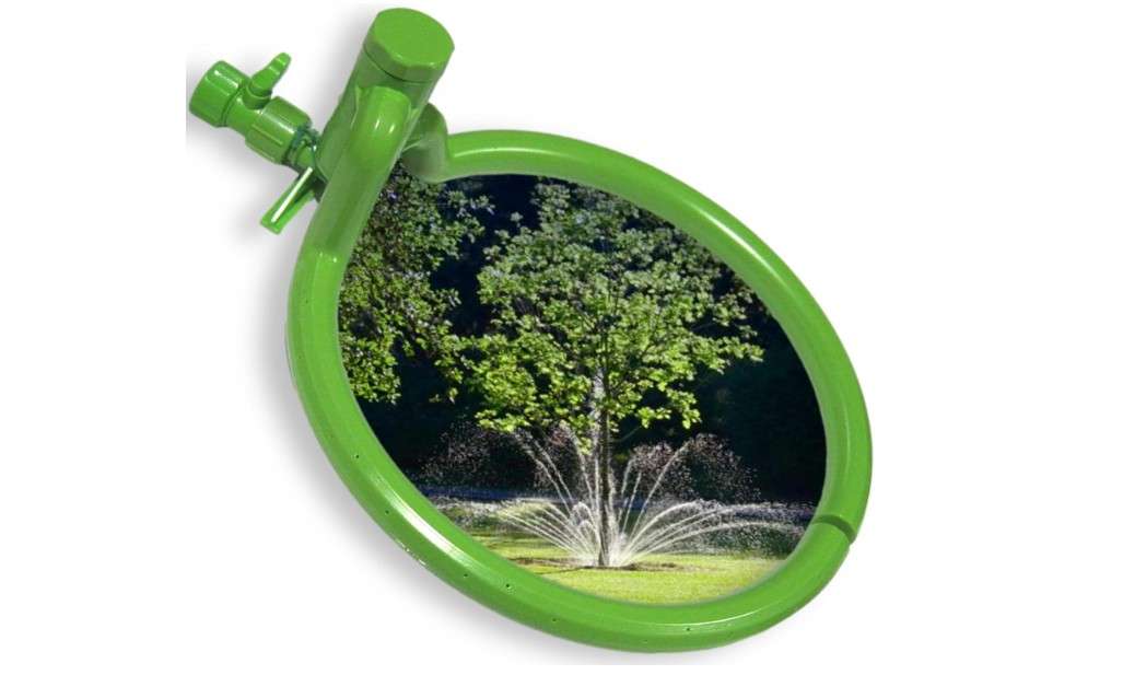 
Tree Sprinkler with 360° Outward Direction, Water Sprinkler for Trees That Reaches The Nutrition Zone for Tree Root Watering (7")