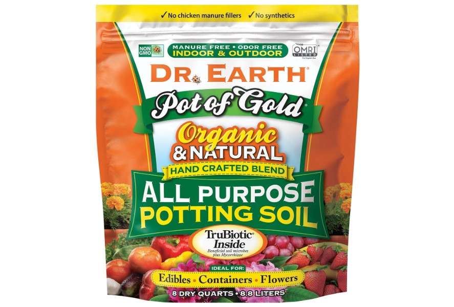 Dr. Earth Pot of Gold All Purpose Potting Soil 8 qt