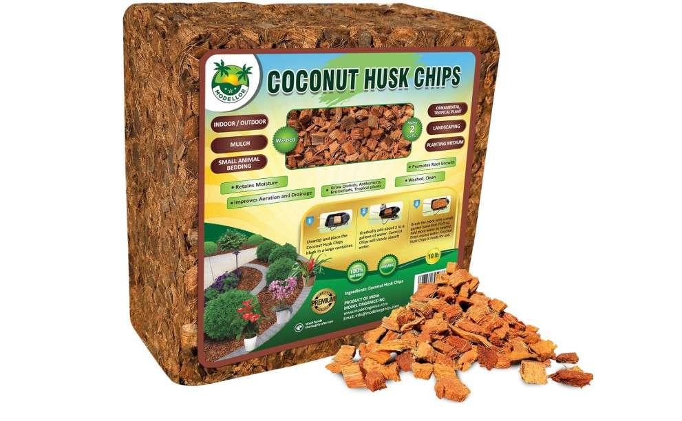 
MODELLOR Premium Super Washed, Clean, Coco Chips, Yields 2 cu ft. of Loose Chips. Reptile Bedding, Organic, Odor Absorbing, Grow Orchids, Mulch Indoor, Outdoor.