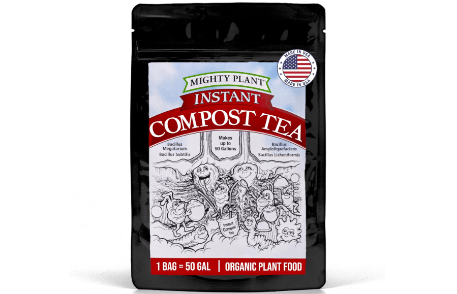 Organic Instant Compost Tea (5 oz) – Probiotic Plant Food & Yield Booster for Hydroponics & All Gardening Types | Microbial Formula Converts Amino