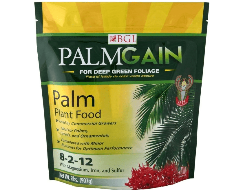 
BGI Fertilizers PALMGAIN, Palm Tree Fertilizer, Ferns, Cycads, Ixora, 2lb B