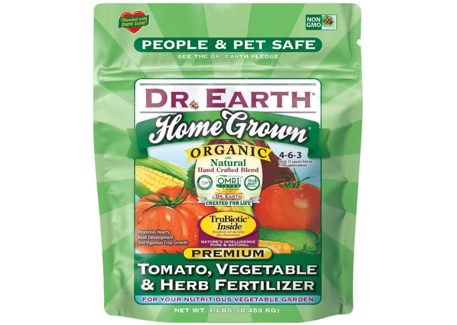 Dr. Earth 73416 1 lb 4-6-3 MINIS Home Grown Tomato, Vegetable and Herb Fertilize
