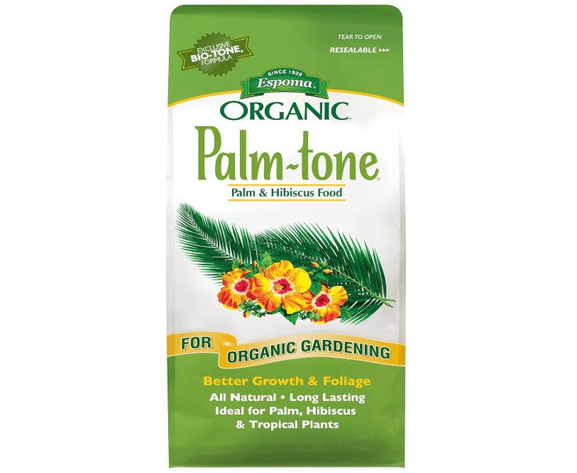 
Espoma Organic Palm-Tone 4-1-5 Natural & Organic Plant Food; 4 lb. Bag; Organic Fertilizer for Palm, Hibiscus, & Tropical Plants