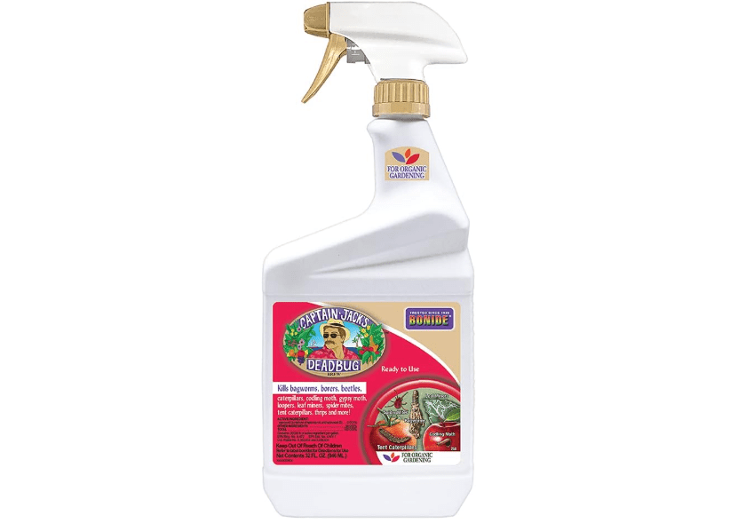 Bonide Captain Jack's Deadbug Brew Ready-to-Use Spray, 32 oz Outdoor Insecticide and Mite Killer for Organic Gardening