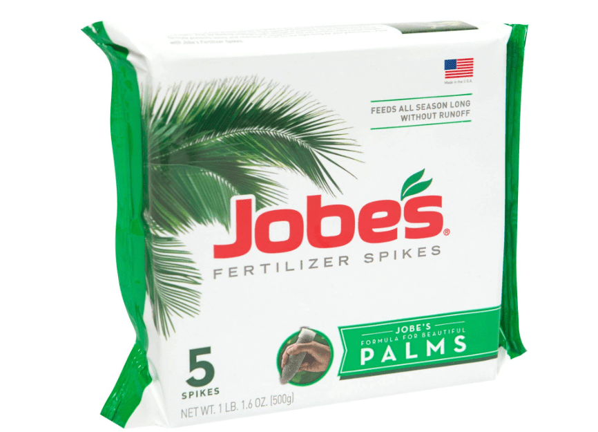 
Jobe's Palm Tree Fertilizer Spikes 10-5-10 Time Release Fertilizer for All Outdoor Palm Trees, 5 Spike