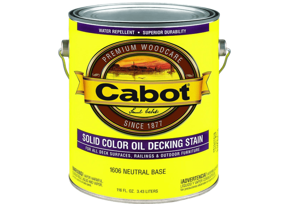 
Cabot Solid Color Oil-Based Decking Stain