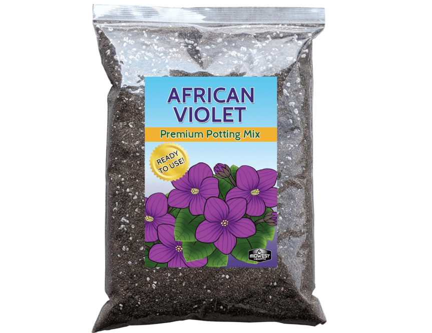
African Violet Natural Potting Soil Mix (Made in USA) (4 Dry Quarts)