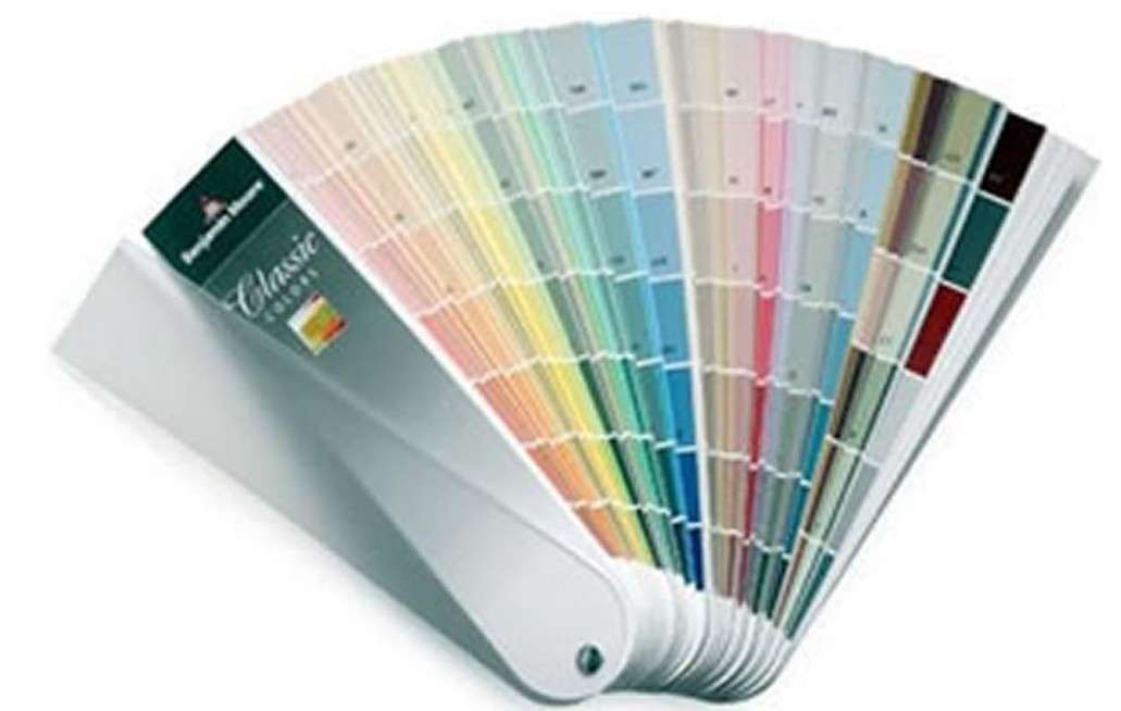 
"BENJAMIN MOORE" CLASSIC COLORS FAN DECK [CASE OF 1]