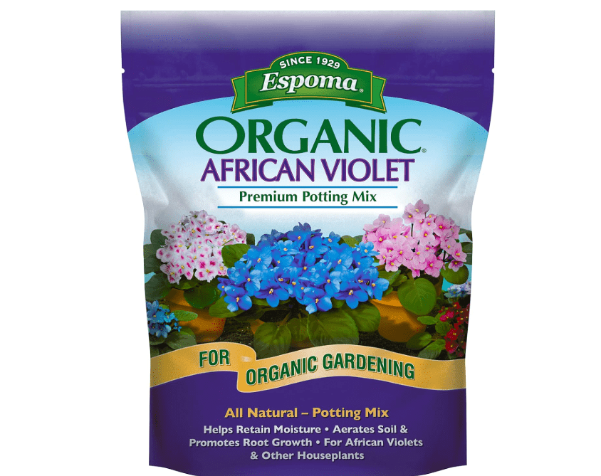 
Espoma Organic Natural and Organic Premium Potting Soil Mix for African Violets and All Indoor Flowering Houseplants. for Organic Gardening. 4 Quart Bag