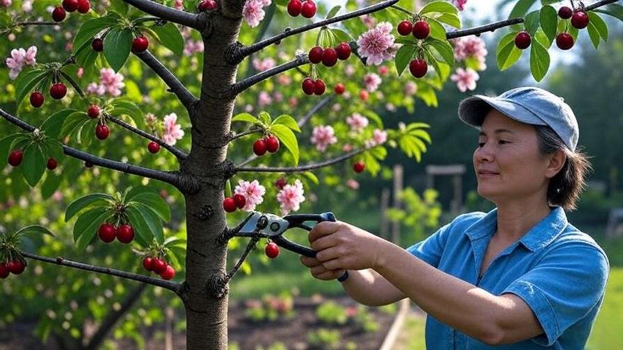 Cherry Tree Maintenance for First-Time Growers