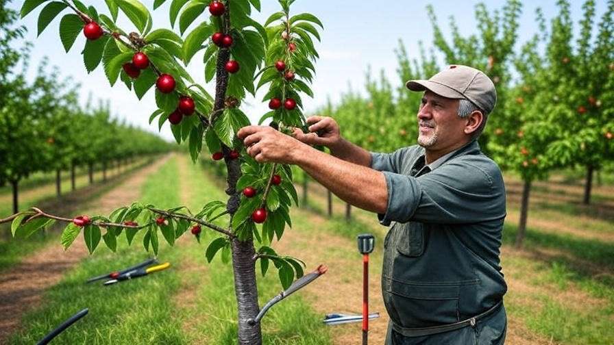 Cherry Tree Pruning for Maximum Yield and Fruit Quality