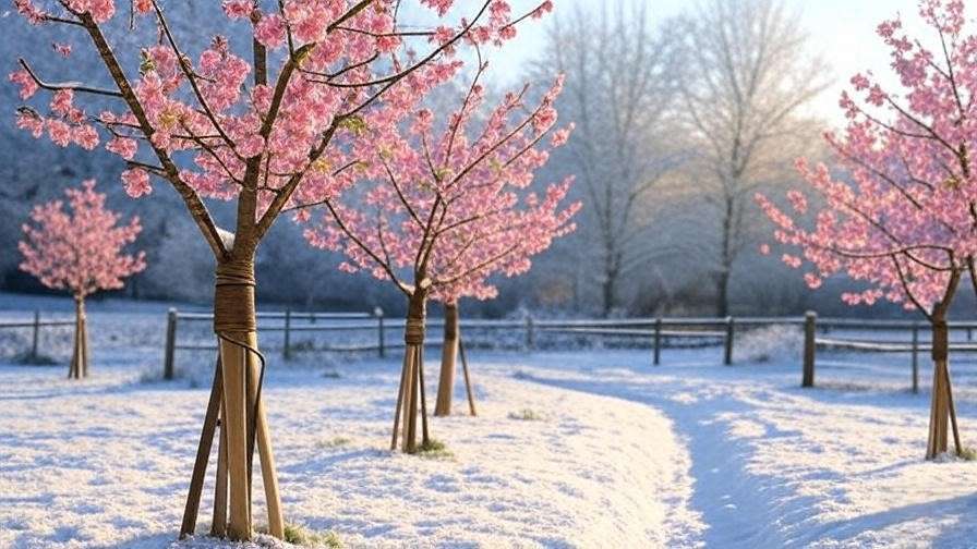 How to Protect Cherry Trees from Heavy Snowfall and Ice