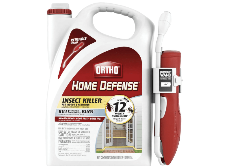 
Ortho Home Defense Insect Killer for Indoor and Perimeter2 with Comfort Wand, Controls Ants, Roaches, Spiders and More