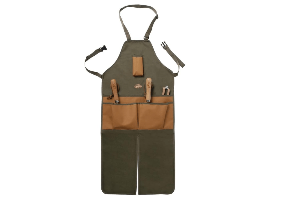 Esschert Design mens Tool gardening aprons, Khaki