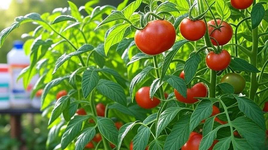 best fertilizer for potted tomato plants