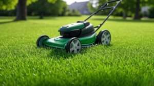 best electric lawn mower mulcher