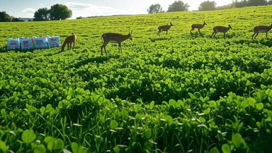 best fertilizer for clover food plots